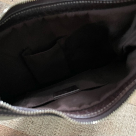 Gucci Princy Hobo Purse Brown Leather Trim with Dust Bag AUTHENTIC - Picture 11 of 11